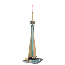 왕지 캐나다CN타워 L사호환블록 4215, 혼합색상, 1개 완구/취미/블록놀이 반품 최저가 16,490원