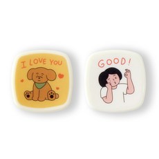 인디고 자문자답 일상 스탬프 2종 세트, 9 I Love You, 10 Good 문구/오피스/데코/포장용품 반품 최저가 3,790원