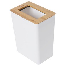 튤리 자연주의 대나무 사각 휴지통 10L, 화이트 홈인테리어/수납/정리 반품 최저가 12,400원