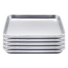 윌리브 알루미늄 직사각 쟁반 민자형, 실버, 5개 주방용품/쟁반/베드트레이 반품 최저가 20,210원