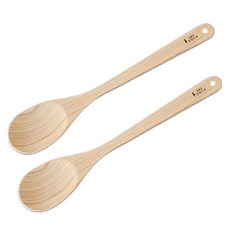편백아트 통원목 프리미엄 볶음스푼, 2개 주방용품/주방조리도구 반품 최저가 22,580원