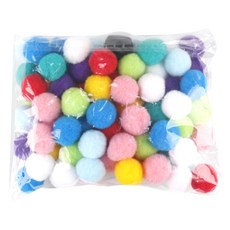 유니아트 퐁퐁 40mm, 혼합색상, 1개 문구/오피스/학용품/수업준비 반품 최저가 10,500원