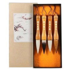 코히모 고급 서예 붓 동양화 대 브러쉬 큰붓 4종 세트 4W074, 1세트 문구/오피스/미술/화방용품 반품 최저가 22,260원