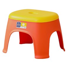 블럭마트 배색 욕실의자, 오렌지 홈인테리어/욕실용품 반품 최저가 3,460원