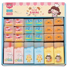 마켓감성 시리즈 문구 지우개 36p, 디저트, 1개 문구/오피스/학용품/수업준비 반품 최저가 4,200원