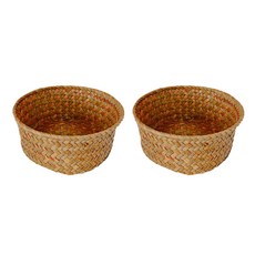 마켓피오 홈 라탄 다기능 수납 잡화 보관 바구니, 타입2, 2개 홈인테리어/바구니/바스켓 반품 최저가 9,960원