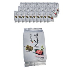 하동녹차 명란김, 6g, 36개 식품/반찬/간편식/대용식 반품 최저가 19,760원