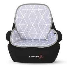 에어보스 록키아이 부스터 카시트 + 3D 쿨시트 세트, 시크블랙 + 랜덤 발송 출산/유아동/카시트 반품 최저가 79,000원