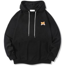 일루소 남녀공용 로고 시바견 소프트 특양면 후드티 패션의류/잡화/남녀 공용 의류 반품 최저가 15,470원