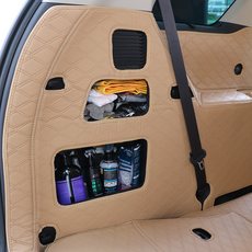 차팡 하이브리드 페리호환 차박 트렁크매트 풀커버 + 도어매트 세트 스피커 유, 새들브라운, 기아 카니발 KA4 7인승 2세대SS 자동차용품/인테리어 반품 최저가 110,680원