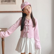 유잇 여아용 리본 프롬 문 cd 가디건 출산/유아동/유아동패션 반품 최저가 25,460원