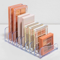 메이크마인 아이쉐도우 팔레트 8구 정리함, 1개, 투명 생활용품/수납/정리 반품 최저가 3,400원