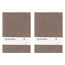 윰스 A6 가죽커버 포켓 만능 유선노트, 그레이, 2개 문구/오피스/학용품/수업준비 반품 최저가 6,810원