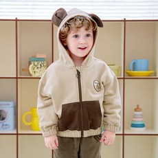 베리메이 아동용 방글방글 귀달이 집업 점퍼 출산/유아동/유아동패션 반품 최저가 14,700원