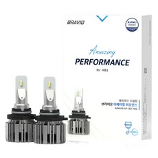 브라비오 어메이징 퍼포먼스 HB3 자동차 LED 전조등 세트, 1세트, 9005 자동차용품/차량관리/소모품 반품 최저가 59,000원