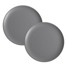 벤자민 무광 파스텔 컬러 디너 샐러드 접시, 쿨그레이, 2개 주방용품/그릇/홈세트 반품 최저가 11,970원