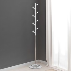 올리빙 스탠드 옷걸이 나무형 1개, 화이트 생활용품/옷걸이 반품 최저가 8,900원