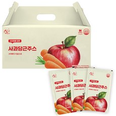 황금이네 사과당근주스, 100ml, 50개 헬스/건강식품/건강즙/음료 반품 최저가 31,530원