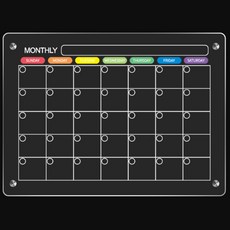 만들하비 냉장고 붙이는 자석 메모보드 월간컬러달력, 아크릴 문구/오피스/학용품/수업준비 반품 최저가 14,400원