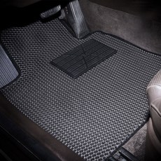 gaon 이중 벌집 더블엠보 카매트 세트, 블랙, 현대 아이오닉5 고정형 콘솔박스 21년5월~24년2월 자동차용품/인테리어 반품 최저가 17,580원