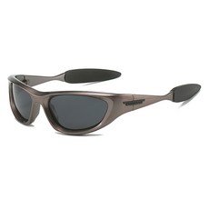 맙소샵 Y2K 레트로 사이클링 스포츠 선글라스 RK2089, 그레이, 1개 스포츠/레저/기타스포츠 반품 최저가 7,040원