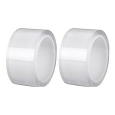 코히모 다용도 실리콘 양면 투명 테이프 2세트 4W113, 5cmX3m, 1set 문구/오피스/사무용품 전문관 반품 최저가 6,620원