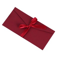 마켓감성 리본장식 다용도 봉투 대, 레드, 20개 문구/오피스/카드/엽서/봉투 반품 최저가 8,500원