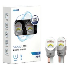 브라비오 시그널 램프 LED 자동차 후진등, 1세트, T15 자동차용품/차량관리/소모품 반품 최저가 34,070원