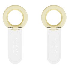 블럭마트 변기 뚜껑 커버 손잡이 TYPE1 2p, 2개, 크림 홈인테리어/변기/비데용품 반품 최저가 4,530원