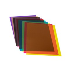 코히모 두꺼운 셀로판지 PVC 컬러 필름 0.3T 10색 한세트 4W024, 10색 1세트 문구/오피스/학용품/수업준비 반품 최저가 9,420원