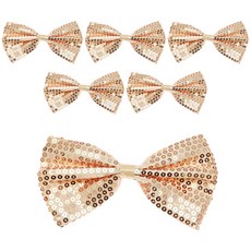 파티공구 고급 스팡클 나비 넥타이, 골드, 6개 문구/오피스/파티/이벤트 반품 최저가 13,200원