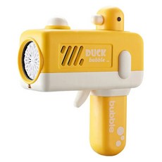 캐스비 자동 비누방울 버블건, 오리(버블건) + 랜덤발송(비누방울액통), 1개 출산/유아동/완구/교구 반품 최저가 8,310원