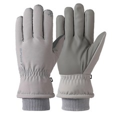 씨티컴퍼니 방한 방수 스마트터치 기모 스키장갑, 그레이, 1개 스포츠_레저/스키/겨울스포츠 반품 최저가 6,490원