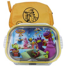 아림금속 디보 결합뚜껑 스텐식판 도시락, 옐로우, 가방 + 뚜껑 + 식판, 1개 주방용품/유아동물병/도시락 반품 최저가 9,800원