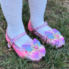 프롬베베 여아용 페이 무지개 나비 LED 라이팅 플랫 출산/유아동/유아동패션 반품 최저가 26,730원