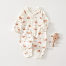 스타도어 유아용 파스텔 큐트패턴 풀스냅우주복 출산/유아동/출산준비물/선물 반품 최저가 8,280원