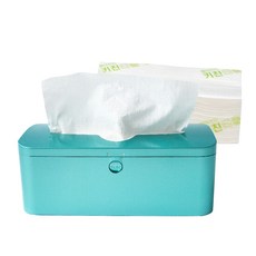 모닝듀 뽑아쓰는키친타올 100p + 타올 케이스 민트, 100매, 1세트 주방용품/일회용품/종이컵 반품 최저가 5,060원