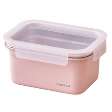락앤락 컬러스텐코지 밀폐용기 미스티 로즈 1L, 1개, 단품 주방용품/밀폐용기/반찬통 반품 최저가 8,660원
