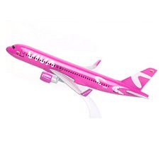 모형비행기 합금 완제품 다이캐스트 16cm, 125 비바항공A320, 1개 완구/취미/수집품 반품 최저가 6,810원
