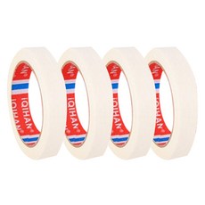 다다 마스킹 종이테이프 25mm x 15m, 화이트, 4개 생활용품/생활잡화 반품 최저가 2,870원
