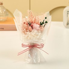 메종드플로레 프리저브드 플라워 시들지 않는 생화 미니 꽃다발 납골당꽃 추모공원꽃, 로즈핑크 홈인테리어/원예/가드닝 반품 최저가 8,750원