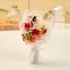 메종드플로레 프리저브드 플라워 시들지 않는 생화 미니 꽃다발 납골당꽃 추모공원꽃, 레드와인 홈인테리어/원예/가드닝 반품 최저가 8,750원