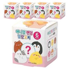 iiGEN 애니멀 말랑 모찌, 랜덤 발송, 5개 완구/취미/신생아/영아완구 반품 최저가 4,000원