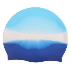 스카위즈 그라데이션 실리콘 수영 모자, 화이트블루, 1개 스포츠/레저/기타스포츠 반품 최저가 5,880원