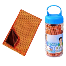 제이케이 빠른흡탈수 스포츠레저 + 와이드병 30 x 100 cm 세트, 오렌지(스포츠레저), 1세트 홈인테리어/수건/타월 반품 최저가 1,850원