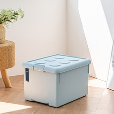 프랑코홈 국내 제조 리빙박스, 블루, 62L, 1개 홈인테리어/수납/정리 반품 최저가 15,870원