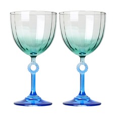 레이클 엘리트 와인잔 그린 블루, 270ml, 2개 주방용품/홈바 반품 최저가 18,900원