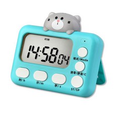 큐트미 아기자기 멀티 타이머 고양이 MP475, 블루, 1개 주방용품/주방잡화 반품 최저가 8,040원