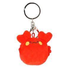 꽃게 가방고리 키링 가을이 봉제인형, 5cm, 혼합색상, 1개 완구/취미/인형 반품 최저가 4,280원