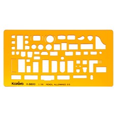 코링 가구정규 1/100 템플레이트 K-8800, 1개 홈인테리어/수예/수선 반품 최저가 6,300원